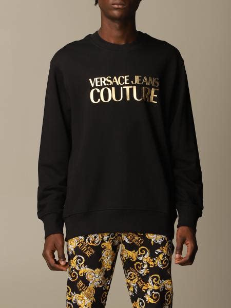 versace jeans crew neck sweatshirt|Versace Jeans couture outlet.